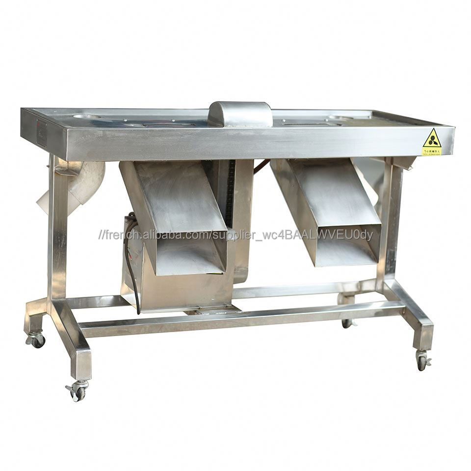 Halal Poulet Plumeuse Machine D'abattage 100Bph Équipement D'abattage D'abattoirs À Vendre