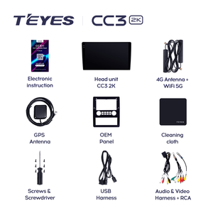 TEYES-Autoradio CC3 <span class=keywords><strong>2K</strong></span> pour Foton View <span class=keywords><strong>G7</strong></span> G9 2014 - 2018 MP-X S 2013 Autoradio Multimédia Lecteur Vidéo Navigation Stéréo GPS Android - Product Image 5