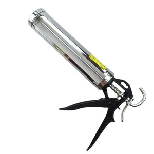 Pistola per colla in vetro rivestita di 360 gradi girevole di vetro a risparmio di manodopera con manico da costruzione manuale in acciaio per sigillatura di canna in alluminio pistola per colla - Product Image 2