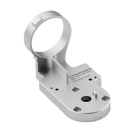 Support de cardan en alliage d'aluminium et acier inoxydable le plus vendu, usiné CNC de haute précision (0,01 mm)