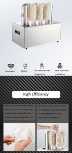 Prix usine Commercial 8 Bulle <span class=keywords><strong>Verre</strong></span> Nettoyage Maker Lavage Polissage Machine Vente Chaude Électrique Verrerie Sèche - Product Image 4