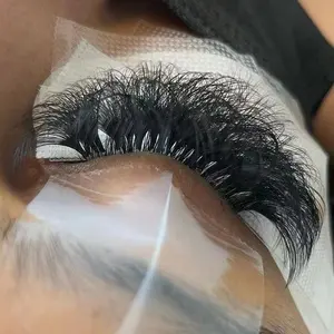 Cashmere Volume Lashes 5-25mm Length 0.03mm Soft matte black Eyelash Extensions Natural fluffy cashmere lashes