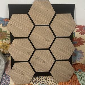 Vente directe d'usine Panneau <span class=keywords><strong>à</strong></span> lattes acoustiques Akupanel Panneau Aku en bois Panneaux muraux <span class=keywords><strong>à</strong></span> lattes écologiques Akupanels pour hôtel - Product Image 1