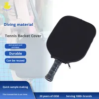 Sacs et housses personnalisés en néoprène pour raquettes de pickleball et de tennis de table - Housses de protection portables, résistantes à l'usure et imperméables
