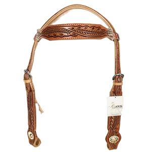 Silla de Montar Occidental de Cuero Genuino de Primera Calidad, Duradera, con Concho de Bruja y Halter, con Tamaño y Logotipo Personalizables para Montar a Caballo - Product Image 6