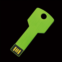 Clé USB en forme de clé, 8 Go - 256 Go, multicolore, portable, avec logo personnalisé pour cadeaux promotionnels