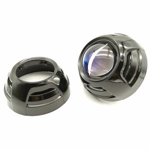 Hilowin S-A13 Lentille de projecteur <span class=keywords><strong>Apollo</strong></span> 2.0 noire de haute qualité 3,0 POUCES Cache-phare Pièces de rénovation de phare Accessoires de phare de voiture - Product Image 1