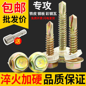 Vis autoperceuse hexagonale externe TQ M4.8 M5.5 pour tôle, norme métrique - Product Image 5