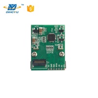 Módulo lector de código de barras OEM Mini USB TTL CCD de alta resolución Motor de escaneo de código QR manual con interfaz RS232 en stock