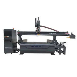 Rotari Atc Cnc Router Pengadaan Promosi 4 Sumbu 1325 Kayu Atc Cnc Router Harga Vakum Meja