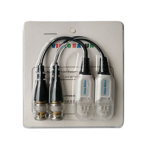 CCTV <span class=keywords><strong>Video</strong></span> <span class=keywords><strong>Balun</strong></span> Trenzado Pasivo <span class=keywords><strong>Video</strong></span> Transceptor Cobre BNC Impermeable Anti-interferencia - Product Image 2
