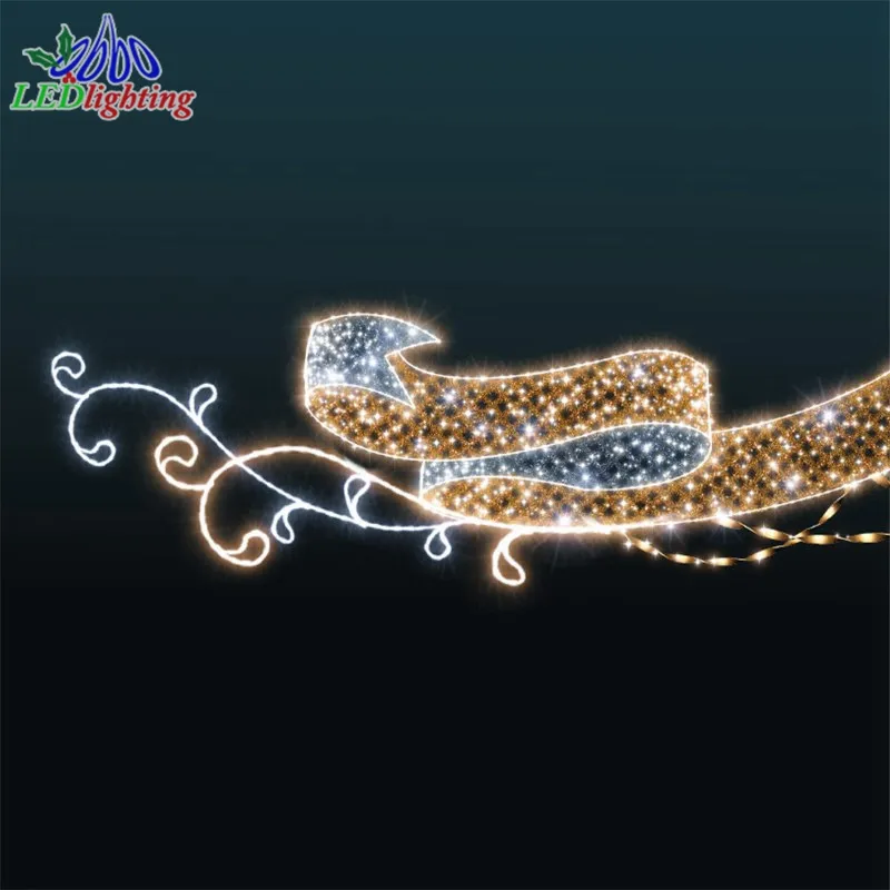 Across outdoor holiday customized decoration led street motif light arches christmas lights for street