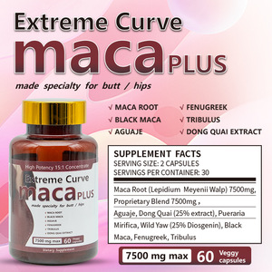 Capsule di Maca Pura per Donne, Integratore per l'Aumento dei Glutei, Estratto di Radice di Maca - Product Image 2