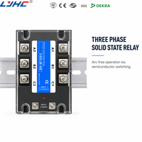 Relais statique triphasé AC/DC scellé à l'époxy, module de qualité industrielle 24V - 480V