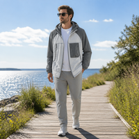 Chaqueta de Protección Solar UPF50+ Unisex con Capucha, Ligera, Transpirable, Protección UV, Verano, Tallas S-3XL, Marca Privada, Servicio OEM