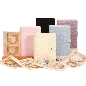 Cuir PU 145*215 Budget Classeur Avec Fermeture Éclair Cash Enveloppes Autocollants Portefeuille Feuilles Mobiles 6 Anneaux Budget Planner Classeurs Ensemble - Product Image 1