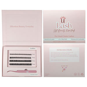 Nuevas Pestañas Autoadhesivas al por Mayor, Extensiones de Pestañas sin Pegamento, Resistentes al Agua y de Larga Duración, Pestañas en Racimo - Product Image 2