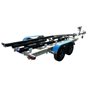<span class=keywords><strong>Remorque</strong></span> <span class=keywords><strong>bateau</strong></span> en aluminium avec essieux tandem de 27 pieds, couchettes en bois, service OEM, avec VIN, DOT, CE, 6m, <span class=keywords><strong>7m</strong></span>, 8m, 9m - Product Image 1