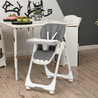 Chaise et table à manger pour bébé, moderne, multifonctionnelle, réglable, pliable, portable, écologique, pour la cuisine et le salon