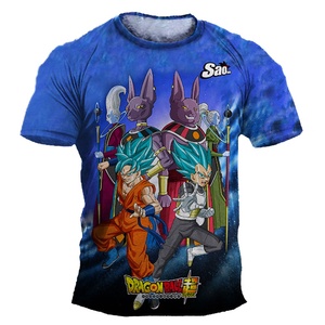 Nouveau T-<span class=keywords><strong>shirt</strong></span> Goku pour <span class=keywords><strong>homme</strong></span> <span class=keywords><strong>Dragon</strong></span> Anime <span class=keywords><strong>Ball</strong></span> Z T-<span class=keywords><strong>shirt</strong></span> Super Saiyan Costume Nouveau T-<span class=keywords><strong>shirt</strong></span> pour bébé garçon Vêtements pour enfants T-shirts d'anime pour enfants - Product Image 3