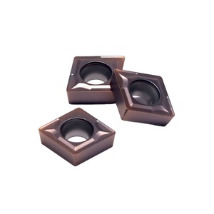 Nhà máy sản xuất 100% ban đầu giá thấp CCMT060204-TF CNC <span class=keywords><strong>Carbide</strong></span> phay chèn với OEM tùy chỉnh hỗ trợ - Product Image 1
