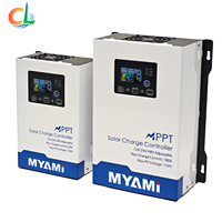 Nouveauté : Contrôleur de charge solaire MPPT 30A 60A 100A 12V/24V/48V avec entrée PV max 150V et écran LCD pour système solaire hors réseau