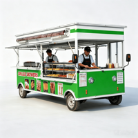 Camion de restauration motorisé avec moteur fiable et garantie incluse : évitez les pannes et réparations coûteuses