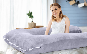 Full <b>Body</b> Maternity <b>Pillow</b> U-Shaped Pregnancy <b>Pillow</b> for Neck Arms Belly Legs <b>Support</b> - Product Image 5