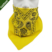 Bandana carré ou triangulaire en coton, entièrement personnalisé, imprimé, pour hommes et femmes, avec logo, fabrication sur mesure