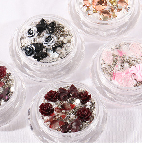 Adornos de Uñas, Cristales de Mariposa, Mezcla de Tamaños, Brillantina para Decoración de Uñas - Product Image 3