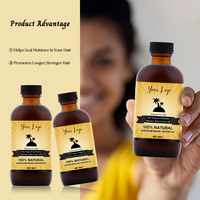 Nouvelle Formule 100% Naturelle Huile Nourrissante Anti-Pelliculaire pour la Repousse des Cheveux, Huile de Ricin et de Nigelle pour Cheveux Épais et Croissance Rapide, Spécialement Conçue pour les Femmes Noires