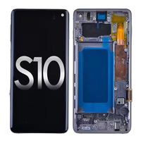 Écran d'assemblage pour téléphone portable Samsung S10 6.1 compatible avec G973F/U, écran LCD In-cell avec garantie de 3 ans