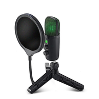 Nouveau microphone USB 2022 pour ordinateur portable, streaming YouTube, musique, chant et jeux