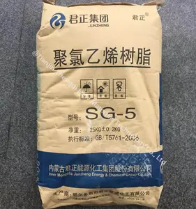 โพลีไวนิลคลอไรด์ราคาที่ดีที่สุดทุกชนิดของผลิตภัณฑ์พลาสติกพีวีซีเรซิ่น Sg5 K67
