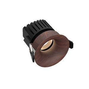 Éclairage intérieur LED commercial <span class=keywords><strong>et</strong></span> résidentiel tout en aluminium, <span class=keywords><strong>bois</strong></span> massif de noyer, 5W/7W/10W/12W, spots <span class=keywords><strong>et</strong></span> downlights - Product Image 6
