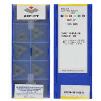 Plaquette d'outillage en carbure de tungstène monobloc ZCC.CT TNMG160404-DM YBD152 TNMG160408-ADF YB9320, revêtement CVD/PVD, haute résistance à l'usure