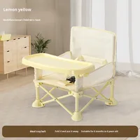 Chaise haute bébé pliable et réglable Xin Jie en plastique, portable, pour bébés de 3 mois et plus, pour les repas en déplacement