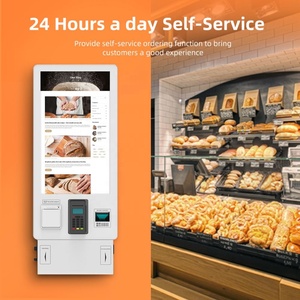Thanh Toán kiosk tiền mặt chấp nhận màn hình tiền mặt ngoài trời tự siêu thị thuê 32 inch OEM SDK điện dung 10 điểm màn hình cảm ứng 2GB + 8GB - Product Image 2