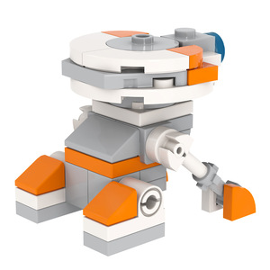 Ngôi Sao Mới Moc2099 T3-M4 Mini <span class=keywords><strong>Robot</strong></span> Xây Dựng Khối Cổ Điển Trẻ Em Mô Hình Gạch Quy Mô 1:36 Xây Dựng & Đồ Chơi Điện Tử - Product Image 3