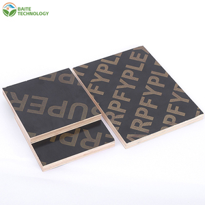Contrachapado Laminado de Doble Cara, Negro, Impermeable, de Alta Resistencia, para Uso en Construcción - Product Image 1
