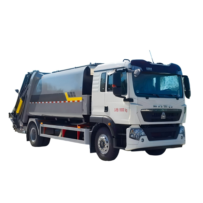 HOW0 TX 258 л.с. 4*2 19 м³, компримированный Мусоровоз, муниципальный ковшовый Мусоровоз, вывозка и транспортировка мусора