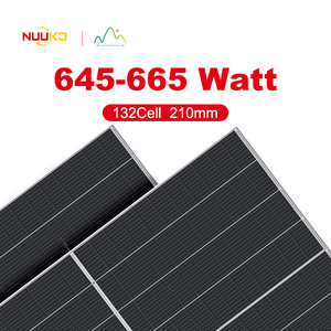 Stock en la UE, Paneles Solares NUUKO Brasil Inmetro de 645w 650w 655w 660w 665 Vatios, Precio de Paneles Solares Fotovoltaicos de China - Product Image 4