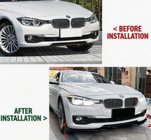 ชุดแต่งสปอยเลอร์หน้า สำหรับ BMW ซีรีส์ 3 รุ่น F30 F35 ปี 2013-2019 ชุดแต่งกันชนหน้า ชุดแต่งภายนอก ชุดแต่งลิ้นหน้า - Product Image 2