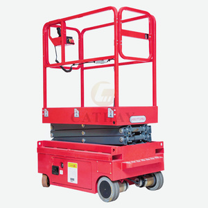 Minielevador de tijera con batería pequeño eléctrico hidráulico de capacidad para <span class=keywords><strong>alquiler</strong></span> de construcción - Product Image 6
