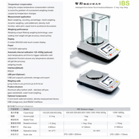 Balance de laboratoire de haute précision à réglage interne automatique Ultra Micro Balance 2.1g 0.1ug