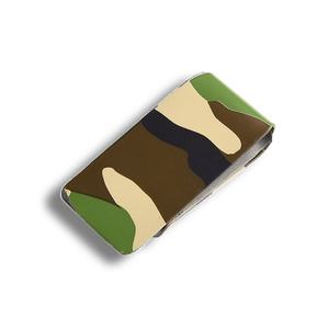 Clip de Dinero de Acero Inoxidable con Diseño Personalizado de Camuflaje de Lujo - Product Image 4