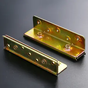 Furniture Hardware 15cm Great Strength Sofa Bed Connector Hinges Connecting Bracket Iron Hinge