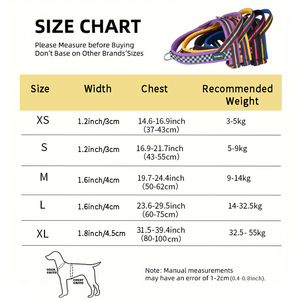 Harnais réglable pour <span class=keywords><strong>chien</strong></span> selle de poitrine mignon coloré respirant grilles de mode harnais et laisse pour animaux de compagnie ensemble <span class=keywords><strong>collier</strong></span> de <span class=keywords><strong>chien</strong></span> <span class=keywords><strong>anti</strong></span>-évasion - Product Image 2