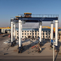 Grue à portique sur pneus en caoutchouc WEIHUA RTG pour manutention de conteneurs 20FT 40FT 45FT, 41 tonnes