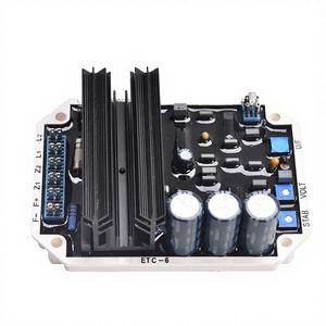 Groupe électrogène diesel sans balais tout en cuivre personnalisable Anhui Deco ETC-6, carte de régulateur de tension AVR, carte stabilisatrice de tension - Product Image 5